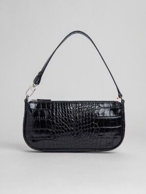 BY FAR Rachel Shoulder Bag | Black